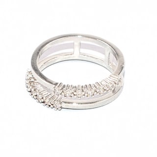 Foto 1 | Foto 1 | Anillo Yoiko Elegance Con Zirconias En Acero Inoxidable Con Baño De Oro O Rodio