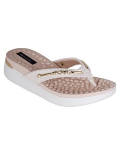 Foto 2 | Foto 2 | Sandalias Con Plataforma Exterior Piel Vegana Color Beige Para Mujer De Rbcollection