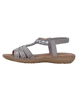 Sandalias Con Plataforma Exterior Sintético Color Gris Para Mujer De Rbcollection