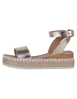 Sandalias Con Plataforma Exterior Sintético Color Dorado Para Mujer De Rbcollection