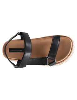 Foto 4 | Foto 4 | Sandalias Con Plataforma Exterior Piel Vegana Color Negro Para Mujer De Rbcollection