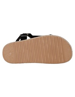 Foto 5 | Foto 5 | Sandalias Con Plataforma Exterior Piel Vegana Color Negro Para Mujer De Rbcollection