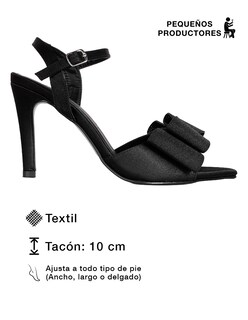 Foto 3 | Foto 3 | Zapatillas Exterior Textil Color Negro Para Mujer De Rbcollection