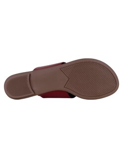 Foto 5 | Foto 5 | Sandalias De Piso Exterior Piel Vegana Color Rojo Para Mujer De Rbcollection