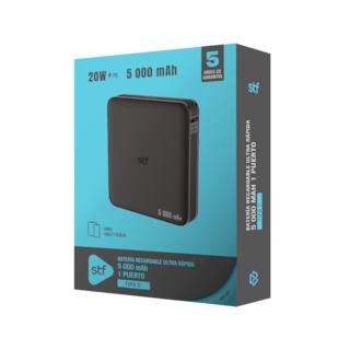 Foto 4 | Foto 4 | Bateria Powerbank Recargable 45w Stf 20 000 Mah Para Celular