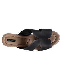 Foto 4 | Foto 4 | Sandalia Con Tacón Exterior Piel Vegana Color Negro Para Mujer De Rbcollection