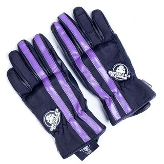 Foto 2 | Foto 2 | Guantes Para Moto Punto Extremo Stripes Protecciones Dama Purpura Moteros