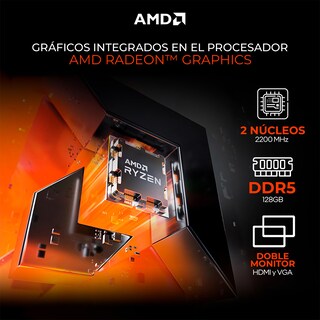 Foto 6 | Foto 6 | Computadora Escritorio Xtreme Pc Gaming Amd Radeon 780m Ryzen 9 7900 16gb Ddr5 Ssd 1tb Wifi Juegos Casuales Trabajo Y Estudio
