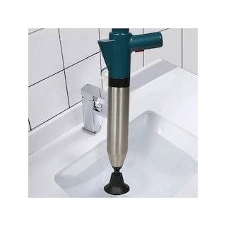 Foto 5 | Foto 5 | Bomba Destapacaños Lab.g De Aire Baños Tuberías Lavabo Drenaje Verde Oscuro