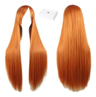 Foto 1 | Foto 1 | Peluca Cabello Sinteticas Larga Y Liso Eo Safe Imports Esi-23857 Anaranjado