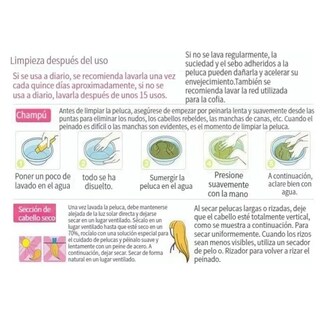 Foto 2 | Foto 2 | Peluca Cabello Sinteticas Larga Y Liso Eo Safe Imports Esi-23857 Anaranjado