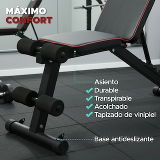 Foto 7 | Foto 7 | Banco Para Pesas Plegable X-rush Indra Con Respaldo Ajustable 8 Posiciones Y Soporte 250 Kg