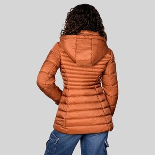 Foto 6 | Foto 6 | Chamarra Capitonada con Capucha Desmontable Greenlander Café para Mujer