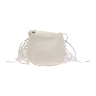 Foto 4 | Foto 4 | Bolsa Blanca Casual Con Asa Y Barbas Largas Para Mujer