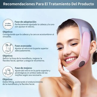 Foto 3 | Foto 3 | Faja Mandibular Suave Silicona Rosa