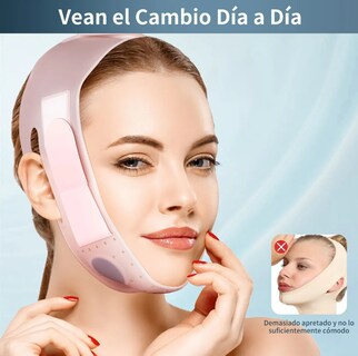 Foto 4 | Foto 4 | Faja Mandibular Suave Silicona Rosa