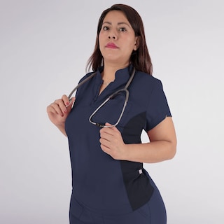 Foto 2 | Foto 2 | Uniforme Pijama Quirúrgico Conjunto 3 Pzs Sea Brazil Dama