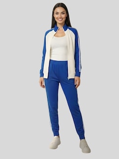 Foto 5 | Foto 5 | Conjunto Deportivo Pants y Sudadera Azul para Mujer