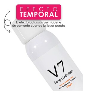 Foto 3 | Foto 3 | Crema Aclaradora Blanqueadora De Piel V7 Instantánea Color Blanco