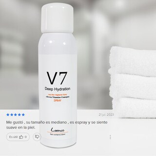 Foto 8 | Foto 8 | Crema Aclaradora Blanqueadora De Piel V7 Instantánea Color Blanco