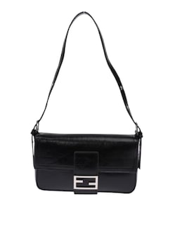 Foto 1 | Foto 1 | Bolso De Mano Negro Casual con Asa Ajustable para Mujer