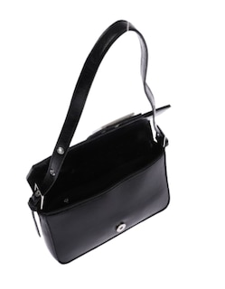 Foto 4 | Foto 4 | Bolso De Mano Negro Casual con Asa Ajustable para Mujer