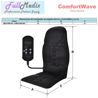 Foto 6 | Foto 6 | Masajeador Eléctrico fullmedix Mxcvm-001 1 Pieza Negro