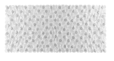 Foto 1 | Foto 1 | Tapete Para Baño Piedras Transparentes Namaro Design Blanco Piedras Transparente