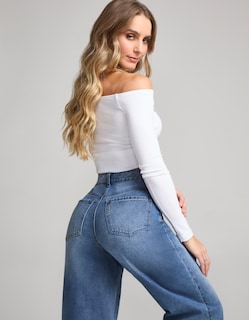 Foto 2 | Foto 2 | Jeans Pierna Ancha Tiro Super Alto Relax 0079stme Seven Jeans