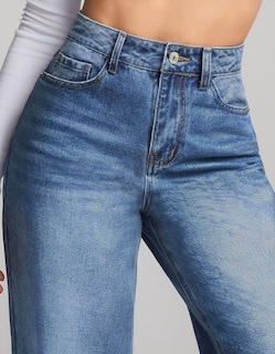 Foto 3 | Foto 3 | Jeans Pierna Ancha Tiro Super Alto Relax 0079stme Seven Jeans