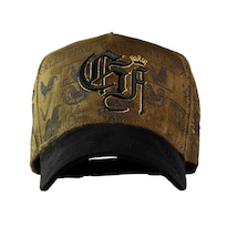 Gorra 5.7 Monogram Collection Laser Cincopunto7 Unitalla Negro/café Unitalla