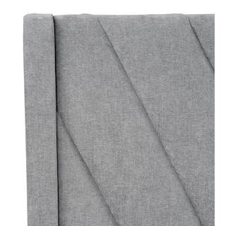 Foto 3 | Foto 3 | Cabecera Dicasa Aurora Color Gris Duk Queen Size