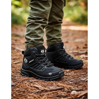 Foto 2 | Foto 2 | Bota Senderismo Ram Negro Acero Para Niño Negro