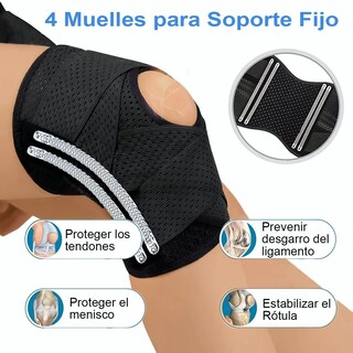 Foto 3 | Foto 3 | Rodillera De Recuperación De Lesiones / Rodillera Deportiva Talla M Negro
