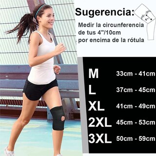 Foto 4 | Foto 4 | Rodillera De Recuperación De Lesiones / Rodillera Deportiva Talla M Negro