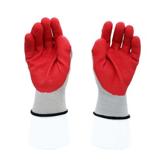 Foto 4 | Foto 4 | 12 Pares Guantes De Poliester Con Latex Rugoso Maple Safe Gris