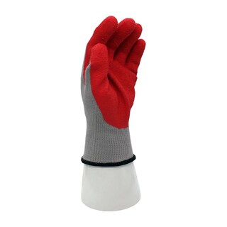 Foto 5 | Foto 5 | 12 Pares Guantes De Poliester Con Latex Rugoso Maple Safe Gris