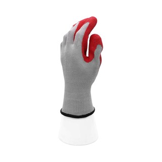 Foto 6 | Foto 6 | 12 Pares Guantes De Poliester Con Latex Rugoso Maple Safe Gris