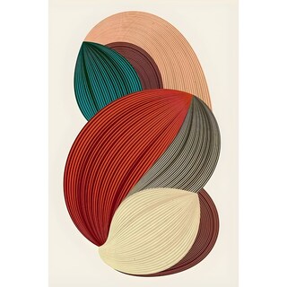 Foto 1 | Foto 1 | Cuadro Decorativo Geométrico 90x122cm Vibración Orgánica