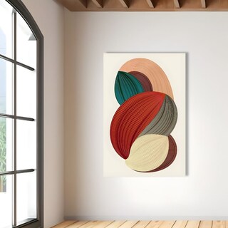 Foto 2 | Foto 2 | Cuadro Decorativo Geométrico 90x122cm Vibración Orgánica