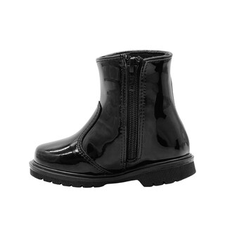 Foto 6 | Foto 6 | Botas Yuyin Charol Negro Moño Calientitas Para Niña Negro