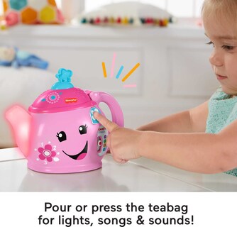 Foto 4 | Foto 4 | Set De Té De Juguete Fisher-price Laugh & Learn Sweet Manners 18+m