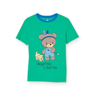 Foto 6 | Foto 6 | Pijama para Niño Million Hands de Algodón Dúo Huellitas y Osito