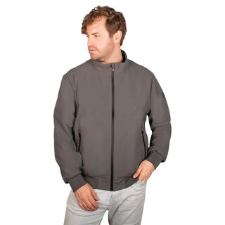 Foto 1 | Foto 1 | Chamarra De Poliester Plus Size Para Hombre Con Bolsillo Interno Greenlander Gris