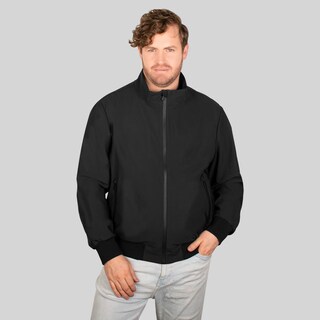 Foto 3 | Foto 3 | Chamarra De Poliester Plus Size Para Hombre Con Bolsillo Interno Greenlander Negro