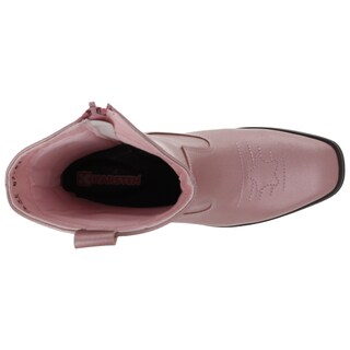 Foto 6 | Foto 6 | Botas Vaqueras Karsten Star Rosas para Niña