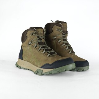 Foto 1 | Foto 1 | Bota Outdoor De Piel Crosscountry Bolonia Verde Olivo