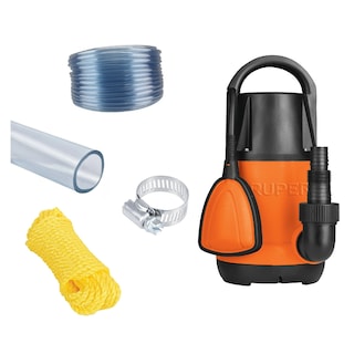 Foto 1 | Foto 1 | Bomba Sumergible Plástica 1 Hp Agua Limpia Truper Equipada + Manguera Trasparente + Cuerda