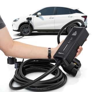 Foto 8 | Foto 8 | Cargador Portátil Para Vehículos Eléctricos Deco Home Nivel 1-2 240v 8-32a 7kw