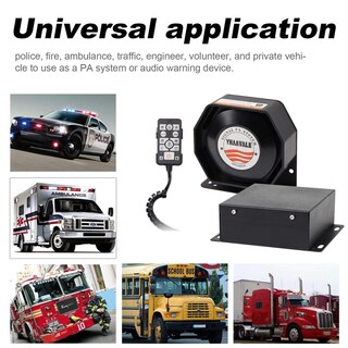 Foto 2 | Foto 2 | Amplificador Yhaavale Octágono Ultra Limo Dc12v 100w Multitonos Con Altavoz De Micrófono Y Sistema P